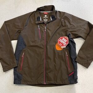SUNICE Limmen Ultra Lightweight 2Layer Windstopper Jacket Black Brown Mens M NWT